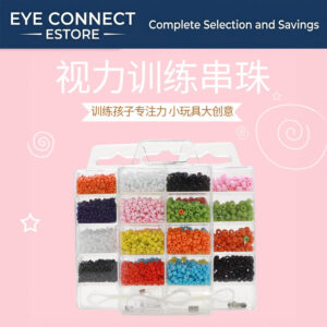 mixed cartoon eyepatches (left/right) for vision training, red cloth, left eye （混装卡通眼罩（分左右）