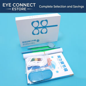 mixed cartoon eyepatches (left/right) for vision training, red cloth, left eye （混装卡通眼罩（分左右）