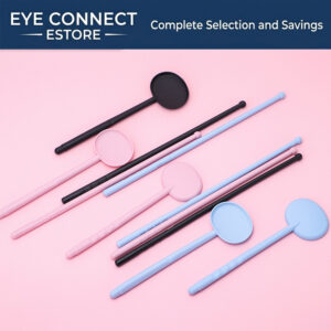 mixed cartoon eyepatches (left/right) for vision training, red cloth, left eye （混装卡通眼罩（分左右）