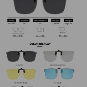 clip on flip up sunglasses